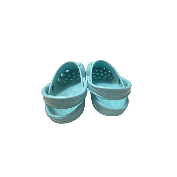 Crocs Classic Clog Light Blue Unisex Footwear Size 10 Adjustable Back Strap Ligh - Picture 4 of 6